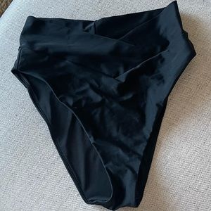 NBW Aerie Crossover High Cut Cheeky Bikini Bottom